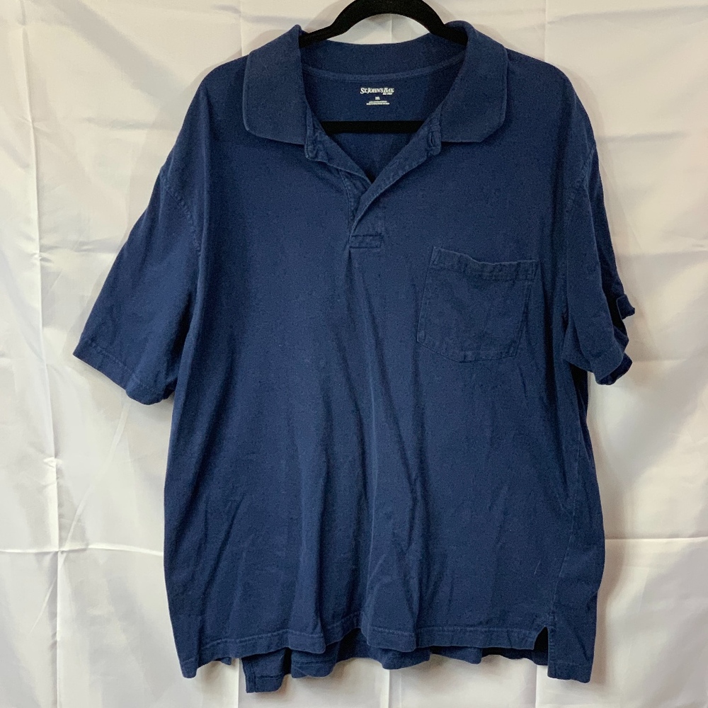 St Johns Bay blue polo